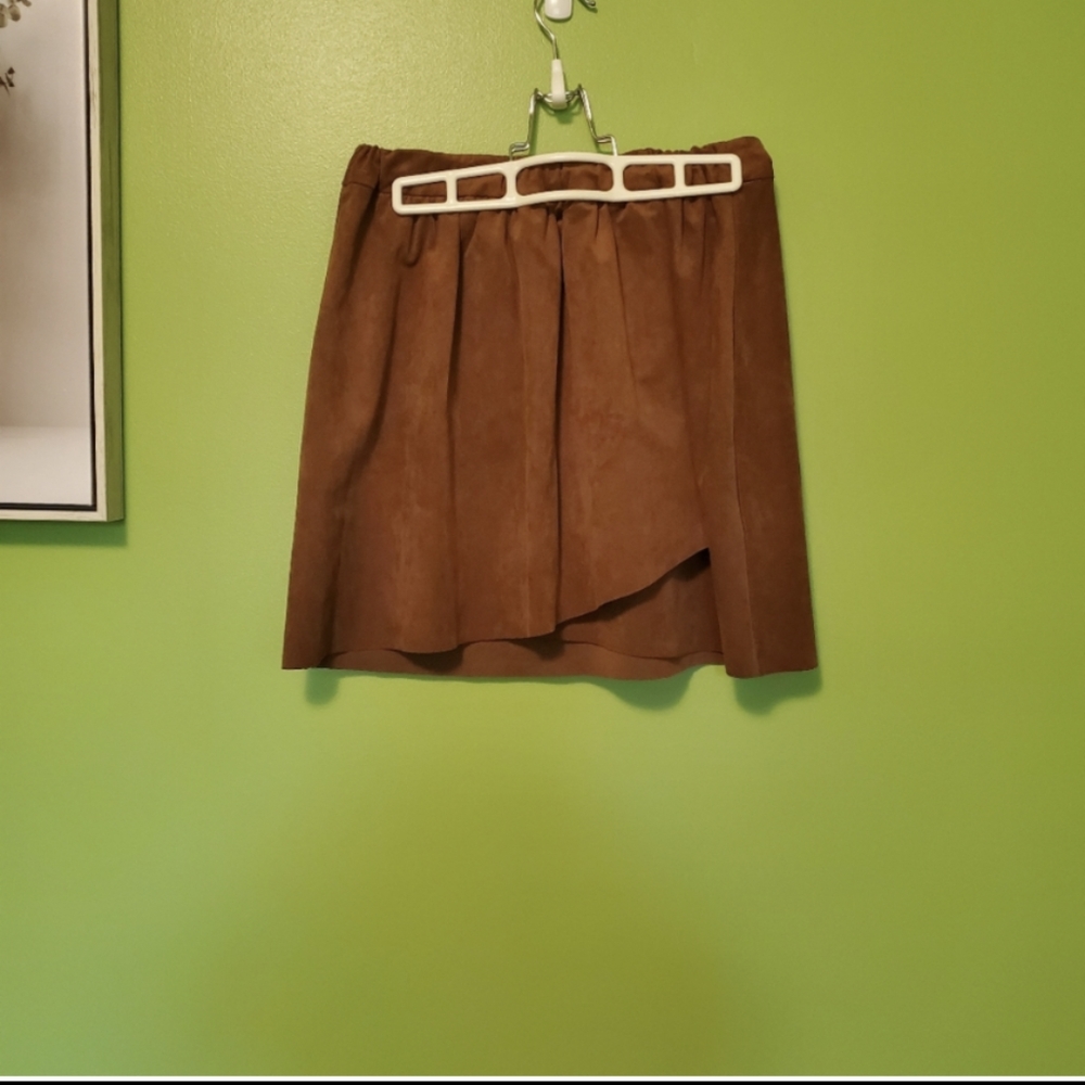 Aritzia Suede skirt